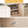 image:image2Pcs Frameless Full Overlay Cabinet Hinges Soft Close European Concealed Hinges with 50 Faster Install amp ClipOn Plate 3D Adjustment Heavy Duty Cabinet Door Hinges for Frameless CabinetsInset