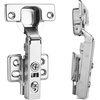 image:image2Pcs Frameless Full Overlay Cabinet Hinges Soft Close European Concealed Hinges with 50 Faster Install amp ClipOn Plate 3D Adjustment Heavy Duty Cabinet Door Hinges for Frameless CabinetsFull Overlay