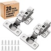 image:image2Pcs Frameless Full Overlay Cabinet Hinges Soft Close European Concealed Hinges with 50 Faster Install amp ClipOn Plate 3D Adjustment Heavy Duty Cabinet Door Hinges for Frameless CabinetsInset