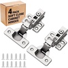 image:image2Pcs Frameless Full Overlay Cabinet Hinges Soft Close European Concealed Hinges with 50 Faster Install amp ClipOn Plate 3D Adjustment Heavy Duty Cabinet Door Hinges for Frameless CabinetsInset