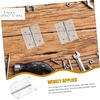 image:image2pcs Acrylic Hinges for Box Doors Hinge Predrilled Suitable for Hettich Cabinet for Jewelry Box