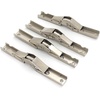 image:image90 Degree Folding DoorShelf Hinge Hidden Bracket Table Holder Furniture Parts4pc