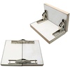image:image90 Degree Folding DoorShelf Hinge Hidden Bracket Table Holder Furniture Parts4pc