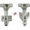 image:imageBerta 2Pack Full Overlay Cabinet Door Hinges105 Degree Adjustable Concealed Kitchen Cabinet Hinges Soft Close for Face Frame Cabinet with Screws  Durable and Easy Installation10 Pack