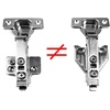 image:imageBerta 2Pack Full Overlay Cabinet Door Hinges105 Degree Adjustable Concealed Kitchen Cabinet Hinges Soft Close for Face Frame Cabinet with Screws  Durable and Easy Installation30 Pack