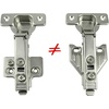 image:imageBerta 2Pack Full Overlay Cabinet Door Hinges105 Degree Adjustable Concealed Kitchen Cabinet Hinges Soft Close for Face Frame Cabinet with Screws  Durable and Easy Installation100 Pack