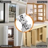image:imageBifold Door HingesSoft Close180 Folding Concealed Hinge for Cabinets  Bifold cabinet door hinges combine adjustable door gap size soft close function180 folding for Cabinet and Closet16 Pack