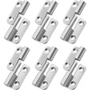 image:imageBonsicoky 6 Pcs Stainless Steel Right LiftOff Hinges 15 Inch  Detachable Slip Joint Small Flag Hinges With Screws6