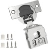 image:imageChibery 2 Pack 34 Overlay 3D Soft Close Concealed Hinge for Face Frame Door Smooth Slow Self Closing Hinges Satin Nickel Hidden 105 Open Angle Stainless Steel Hinge for Kitchen Cabinet Door30 Pack