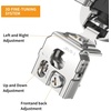 image:imageChibery 2 Pack 34 Overlay 3D Soft Close Concealed Hinge for Face Frame Door Smooth Slow Self Closing Hinges Satin Nickel Hidden 105 Open Angle Stainless Steel Hinge for Kitchen Cabinet Door10 Pack