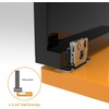 image:imageChibery 2 Pack 34 Overlay 3D Soft Close Concealed Hinge for Face Frame Door Smooth Slow Self Closing Hinges Satin Nickel Hidden 105 Open Angle Stainless Steel Hinge for Kitchen Cabinet Door50 Pack