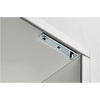 image:imageHettich 9114221 Tenon Tape for Hinged Doors Galvanised 70 x 40 mm Pack of 4