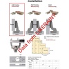 image:imageHettich Sensys 110 Degree Full Overlay Hinges with Shock Absorber for Kitchen Cabinet Cupboard Door Hinge 9071205 Soft Closing Pack of 4