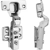 image:image2Pcs Frameless Full Overlay Cabinet Hinges Soft Close European Concealed Hinges with 50 Faster Install amp ClipOn Plate 3D Adjustment Heavy Duty Cabinet Door Hinges for Frameless CabinetsHalf Overlay