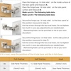 image:imageFurniware 2 Pair 170 Degree Frameless Soft Close Cabinet Hinges Heavy Duty Hidden Hydraulic Lazy Susan Hinges Concealed for Corner Cabinet Crawlspace Trap Door WardrobeNo Cup Grooving2
