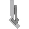 image:imageHettich 9125528 Corner Hinge 95 for Corner Cabinets and Existing Doors Pot Diameter 35 mm 45 Crank 0 mm NickelPlated Steel Pack of 2 9125528Pack of 2