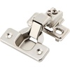 image:imageSilverline 12 inch Overlay Concealed Cabinet Hinges SelfClosing Short Arm European Hinge for Face Frame Cabinets 105Deg Opening 35mm Cup ScrewOn Steel Hardware with Screws 6 Pack50 Pack