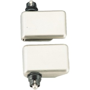 image:imageCFA20045 HETTICH ET150 Glass Door Hinge Matt Nickel Top amp Bottom 20870