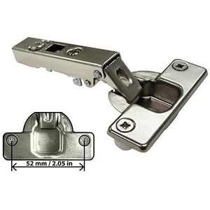 image:imageEuro Concealed Cabinet Hinge Full Overlay 110 Degree Opening Nickel