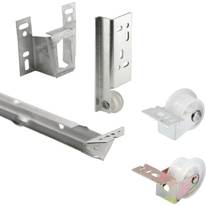 image:imagePrimeLine R 7137 2258 In Galvanized Steel Monorail Drawer Slide Kit Single Pack