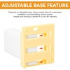 image:image3 Pack RV Drawer Slides Kitchen Drawer Hardware for 1 Slide Channel  Drawer Rail Bracket Cabinet Drawer Slides Drawer Rails CShaped Adjustable Base Drawer Slide Mounting Brackets