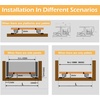 image:imagePair Undermount Drawer Slides Bottom Mount Pull Out Shelf Slider Under Mount Drawer Glides Full Extension Soft Close Drawer Runner Shelf Track for Kitchen Face Frame or Frameless Cabinet Drawer20 Inch