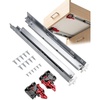 image:imageGobrico Soft Close Under Mounting Drawer Slides 18 inch 1Pair Full Extension Concealed Drawer Runners Glides21 Inch