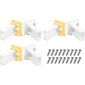 image:image3 Pack RV Drawer Slides Kitchen Drawer Hardware for 1 Slide Channel  Drawer Rail Bracket Cabinet Drawer Slides Drawer Rails CShaped Adjustable Base Drawer Slide Mounting Brackets