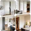 image:image6FT72in Sliding Pocket Door Track Kit  AluminumNo Door  Featuring Soft CloseSpring Rebound FunctionSlide Smoothly QuietlyStandard