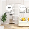 image:imageJUBEST 8FT Commercial Grade Pocket Door Hardware and Track Set with Soft Close Mechanism Sliding Door Hardware for Door Wide 2448 Durable and Smoothly Easy to Install5 Feet