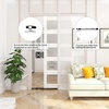 image:imageJUBEST 8FT Commercial Grade Pocket Door Hardware and Track Set with Soft Close Mechanism Sliding Door Hardware for Door Wide 2448 Durable and Smoothly Easy to Install6 Feet