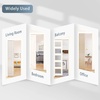image:imageJUBEST 8FT Commercial Grade Pocket Door Hardware and Track Set with Soft Close Mechanism Sliding Door Hardware for Door Wide 2448 Durable and Smoothly Easy to Install5 Feet