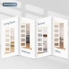image:imageJUBEST 8FT Commercial Grade Pocket Door Hardware and Track Set with Soft Close Mechanism Sliding Door Hardware for Door Wide 2448 Durable and Smoothly Easy to Install6 Feet