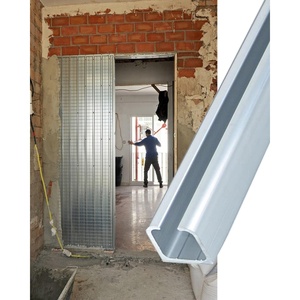 image:imageHeavy Duty Sliding Door Hardware Kit  Track System for Closet Cabinet amp Garage Door  Easy Installation Durable amp Stylish Sliding SolutionsSilver