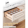 image:imageChibery 20 Side Mount Soft Close Drawer Slides Full Extension 6 Pairs  HeavyDuty 100 Lbs Metal Ball Bearing Runners Smooth Slow Quiet Self Closing Glides Tracks for Kitchen Cabinets Dressers12 Inch