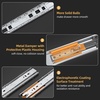 image:imageFurniware 5 Pair 16 Inch Soft Close Drawer Slides Side Mount 3 Fold Full Extension Ball Bearing Heavy Duty Cabinet Drawer Glide Quiet Smooth Close Kitchen Cabinet Rails 100 LB Capacity24 Inch