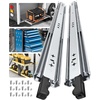 image:imageFurniware 40 36 30 24 20 18 Inch Heavy Duty Locking Drawer Slides 265 lb Load Capacity 1 Pair Full Extension Ball Bearing Drawer Glides Side Mount Rail RV Industrial Tool Box Runner 36 Inch18 Inch