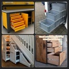 image:imageFurniware 40 36 30 24 20 18 Inch Heavy Duty Locking Drawer Slides 265 lb Load Capacity 1 Pair Full Extension Ball Bearing Drawer Glides Side Mount Rail RV Industrial Tool Box Runner 36 Inch18 Inch