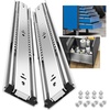 image:imageSHUHANG 1 Pair 150 lb Load Capacity Heavy Duty Drawer Slides 16 Inch Full Extension Ball Bearing Rails Side Mount Cabinet Glides RV Tool Box Runners12 Inch