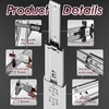 image:imageSHUHANG 1 Pair 150 lb Load Capacity Heavy Duty Drawer Slides 16 Inch Full Extension Ball Bearing Rails Side Mount Cabinet Glides RV Tool Box Runners12 Inch