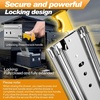 image:imageSHUHANG 1 Pair 150 lb Load Capacity Heavy Duty Drawer Slides 16 Inch Full Extension Ball Bearing Rails Side Mount Cabinet Glides RV Tool Box Runners60 Inch