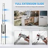 image:imageSHUHANG 1 Pair 150 lb Load Capacity Heavy Duty Drawer Slides 16 Inch Full Extension Ball Bearing Rails Side Mount Cabinet Glides RV Tool Box Runners60 Inch