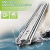 image:imageSLIDEWAY 260 Lbs Heavy Duty Drawer Slides 10 Full Extension Sliding RailsW51mm150LBSwith lock