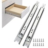 image:imagehomdiy Side Mount Drawer Slides 22 Inch 6 Pairs Heavy Duty 100 LB Capacity12 Inch