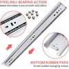 image:imagehomdiy Side Mount Drawer Slides 22 Inch 6 Pairs Heavy Duty 100 LB Capacity20 Inch