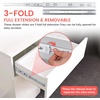 image:imagehomdiy Side Mount Drawer Slides 22 Inch 6 Pairs Heavy Duty 100 LB Capacity20 Inch