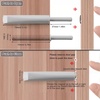 image:imagePush to Open Door Latch Cabinet Hardware CBRIVE 2 Pack Magnetic Push Latches amp Lock for Hidden Door Magnet Push Release Drawer Pull Tip on Closet Close Touch Locking Strong Pop Out WhiteGray