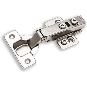 image:imageBerta 6Pack Full Overlay Frameless Soft Closing European Hinges 110 Degree 3D Adjustable Clip On Concealed Kitchen Cabinet Door Hinges with DowelsFULL OVERLAY