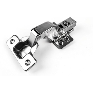 image:imageBerta 6Pack Full Overlay Frameless Soft Closing European Hinges 110 Degree 3D Adjustable Clip On Concealed Kitchen Cabinet Door Hinges with DowelsINSET